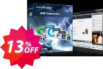 mediAvatar ASF Converter Coupon code 13% discount 
