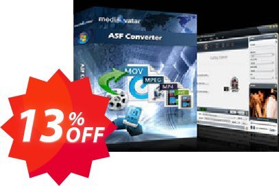 mediAvatar ASF Converter Coupon code 13% discount 