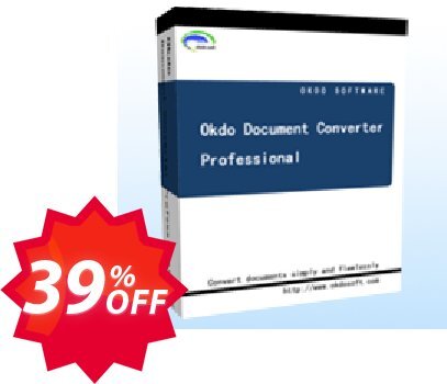 Okdo Document Converter Professional Coupon code 39% discount 