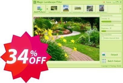 Magic Landscape Filter Coupon code 34% discount 