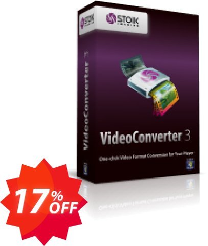 STOIK Video Converter Coupon code 17% discount 
