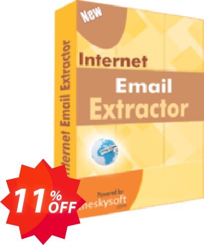 TheSkySoft Internet Email Extractor Coupon code 11% discount 