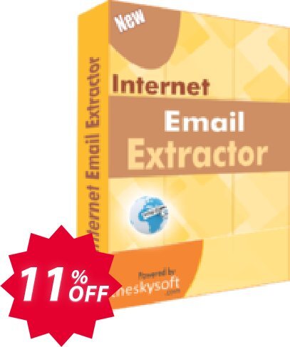 TheSkySoft Internet Email Extractor Coupon code 11% discount 