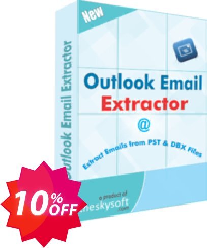 TheSkySoft Outlook Email Extractor Coupon code 10% discount 