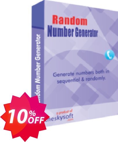 TheSkySoft Random Number Generator Coupon code 10% discount 