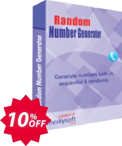 TheSkySoft Random Number Generator Coupon code 10% discount 