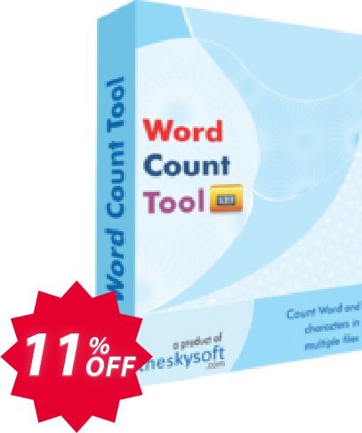 TheSkySoft Word Count Tool Coupon code 11% discount 