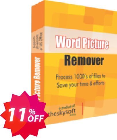 TheSkySoft Word Picture Remover Coupon code 11% discount 