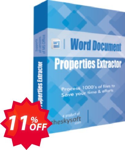 TheSkySoft Word Document Properties Extractor Coupon code 11% discount 
