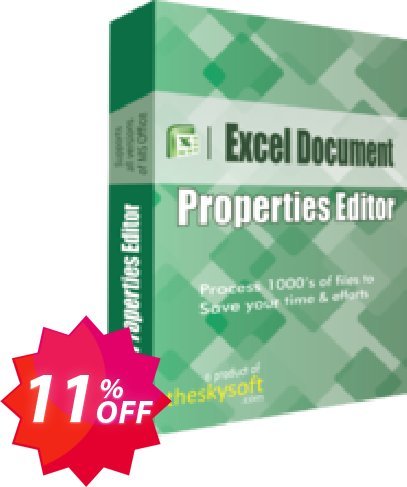 TheSkySoft Excel Document Properties Editor Coupon code 11% discount 