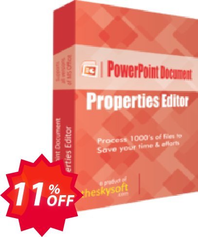 TheSkySoft PowerPoint Document Properties Editor Coupon code 11% discount 
