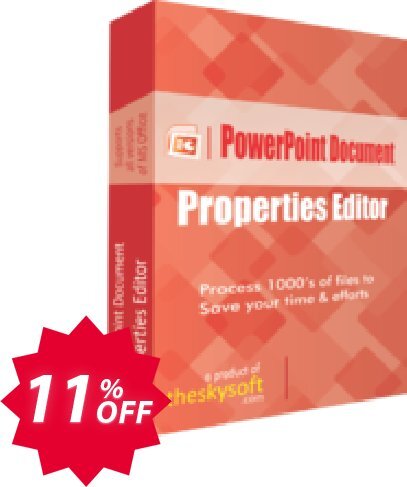 TheSkySoft PowerPoint Document Properties Editor Coupon code 11% discount 