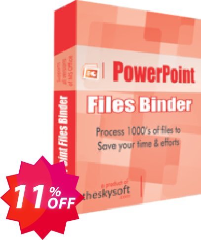 TheSkySoft PowerPoint Files Binder Coupon code 11% discount 