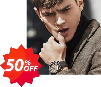 Men's Watches Store Coupon code 50% discount 