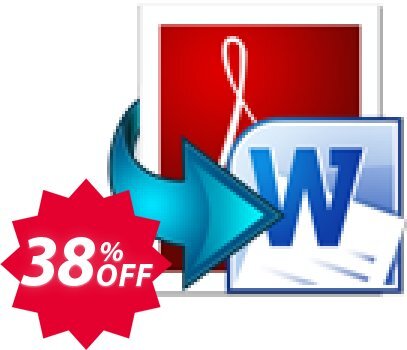 Enolsoft PDF to Word for MAC Coupon code 38% discount 