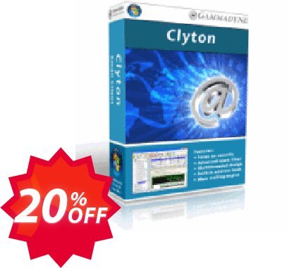 Clyton Coupon code 20% discount 