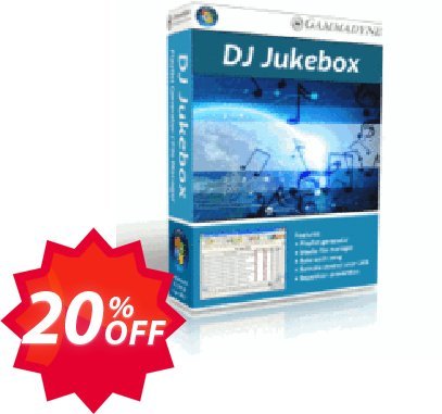 DJ Jukebox Coupon code 20% discount 