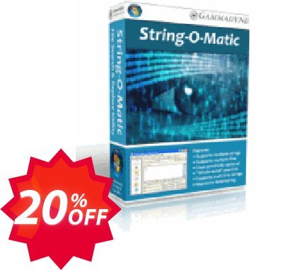String-O-Matic Coupon code 20% discount 