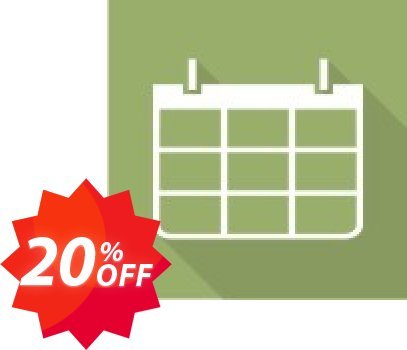 Virto Calendar for SP2007 Coupon code 20% discount 