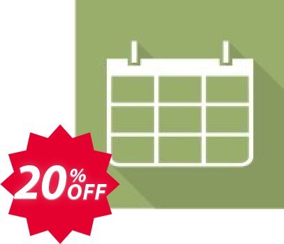 Virto Calendar for SP2010 Coupon code 20% discount 