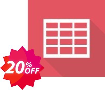 Dev. Virto Ajax Data Grid  for SP2010 Coupon code 20% discount 