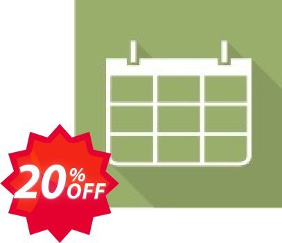 Virto Calendar for SP2016 Coupon code 20% discount 
