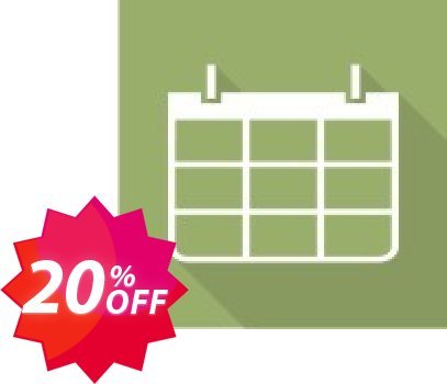 Virto Calendar Pro for SP2016 Coupon code 20% discount 