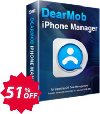 DearMob iPhone Manager for MAC Coupon code 51% discount 