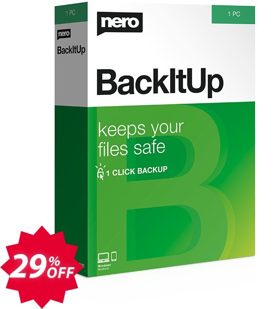 Nero BackItUp 2024 Coupon code 29% discount 