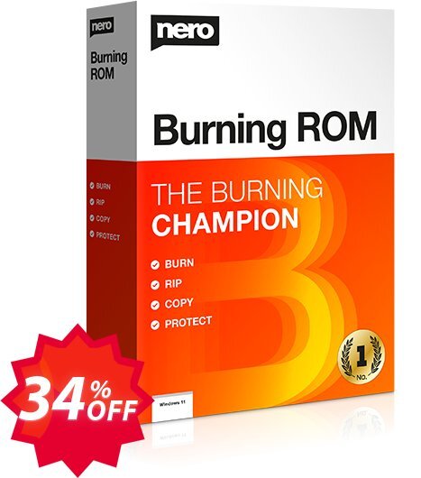 Nero Burning ROM 2024 Coupon code 34% discount 