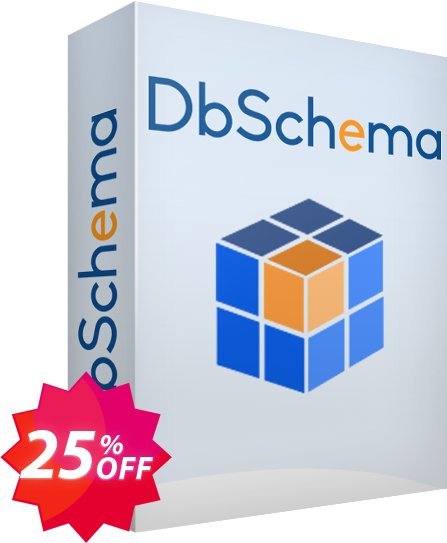 DbSchema Pro Coupon code 25% discount 