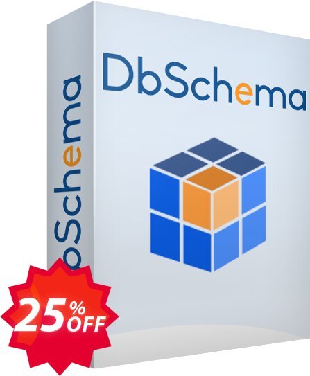 DbSchema Pro Personal Coupon code 25% discount 