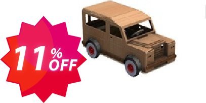 Tot Rod Chassis + Land Rover CAM files Bundle Coupon code 11% discount 
