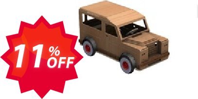 Tot Rod Chassis + Land Rover CAM files Bundle Coupon code 11% discount 