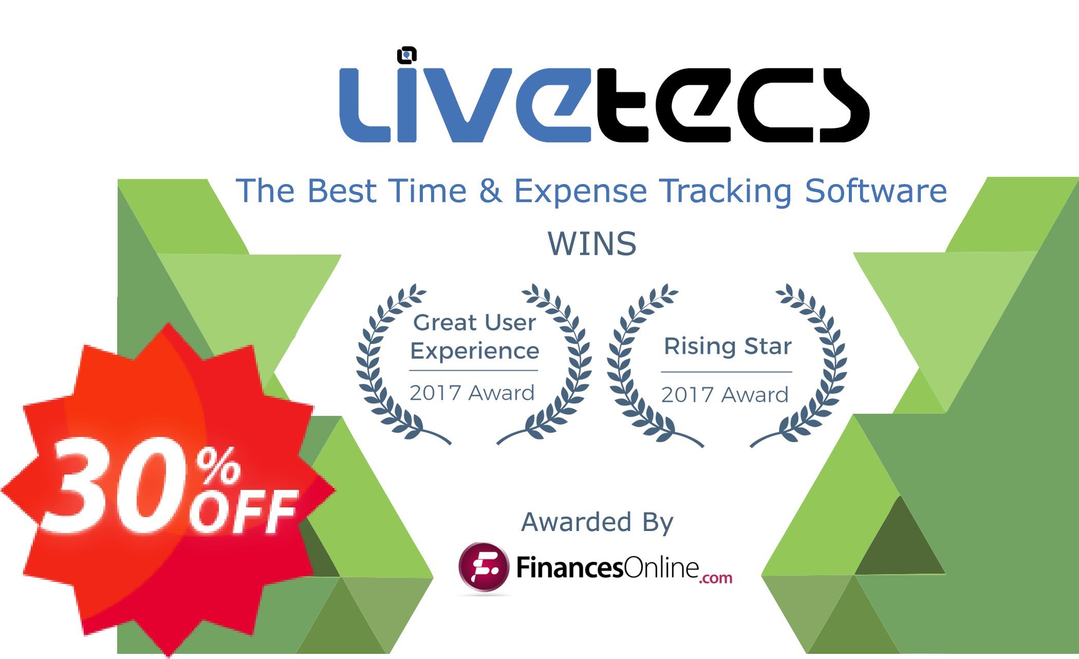 TimeLive Web Timesheet Premium Plus, 100 Users  Coupon code 30% discount 