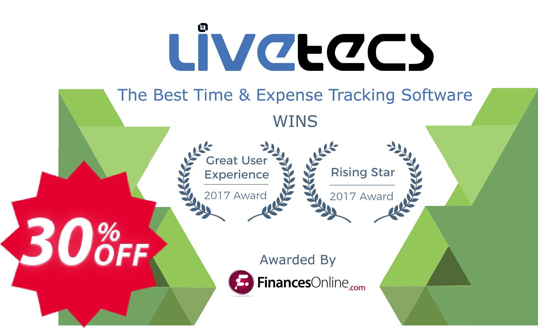 TimeLive Hosted Enterprise, Unlimited Users  Coupon code 30% discount 