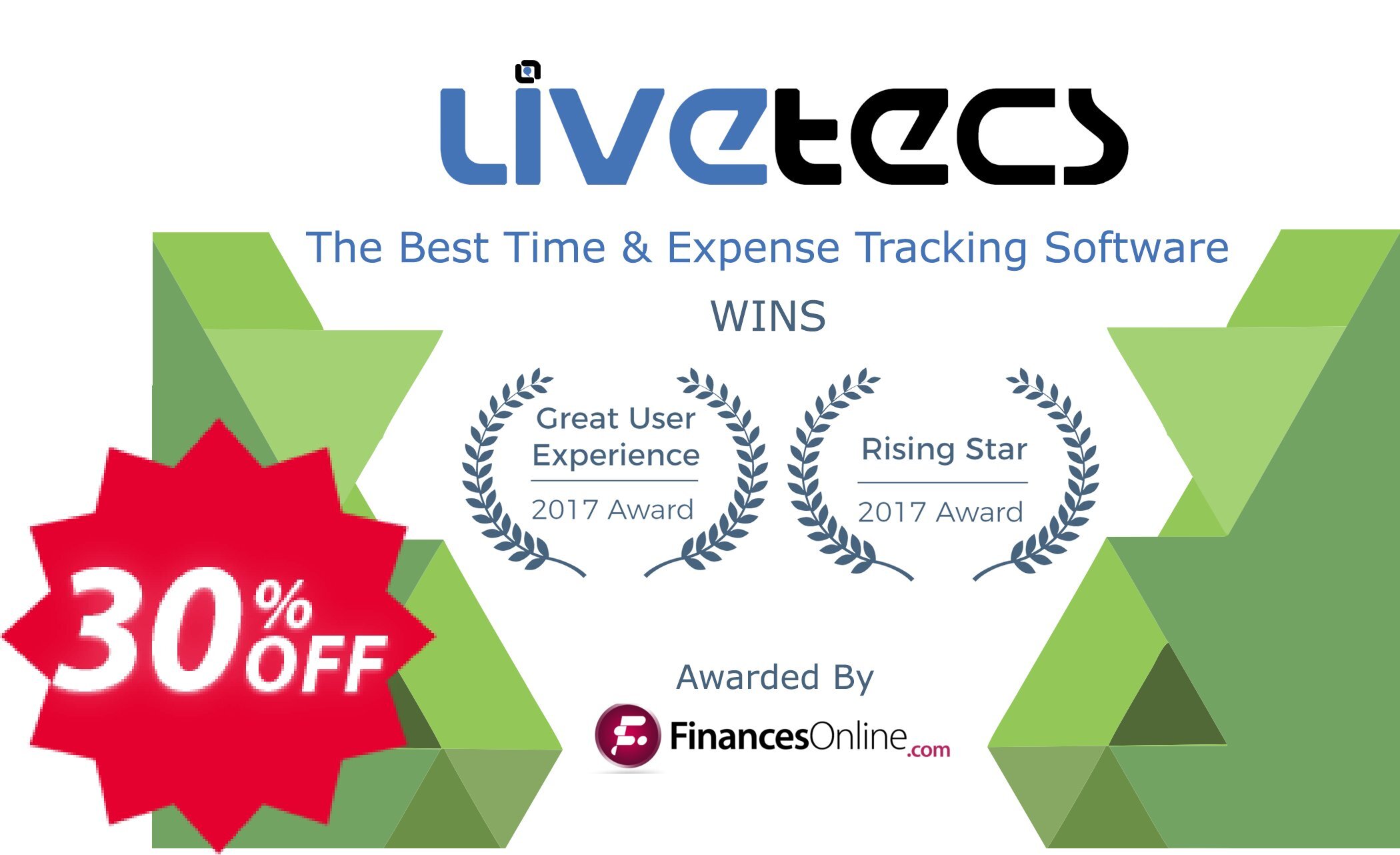 TimeLive Hosted Enterprise, Unlimited Users  Coupon code 30% discount 