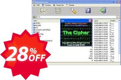 The Cipher Coupon code 28% discount 