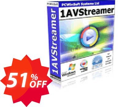 1AVStreamer Coupon code 51% discount 