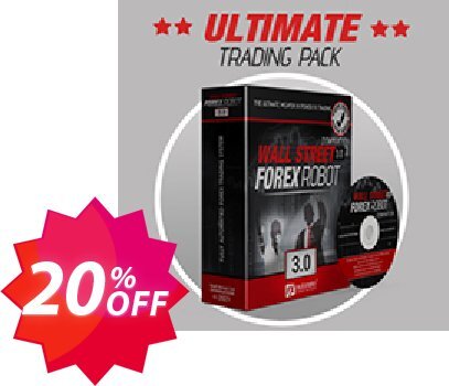 WallStreet Forex Robot 3.0 - ULTIMATE Pack Coupon code 20% discount 