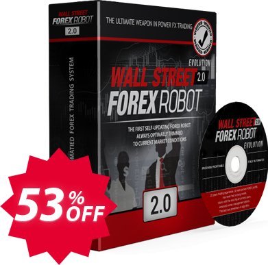 WallStreet Forex Robot 2 Evolution Coupon code 53% discount 