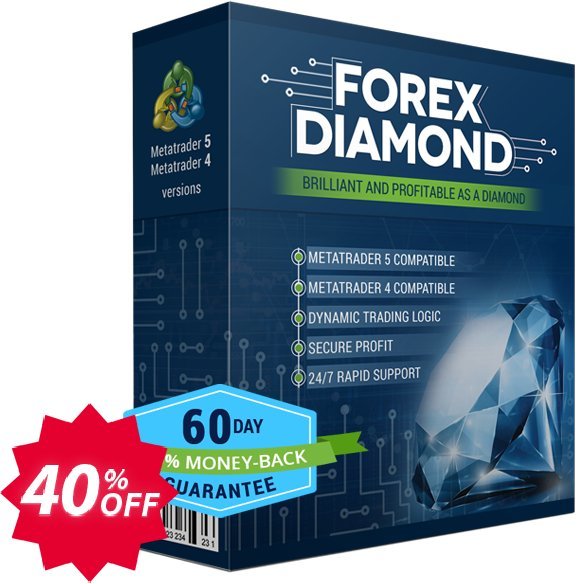 Forex Diamond EA Coupon code 40% discount 