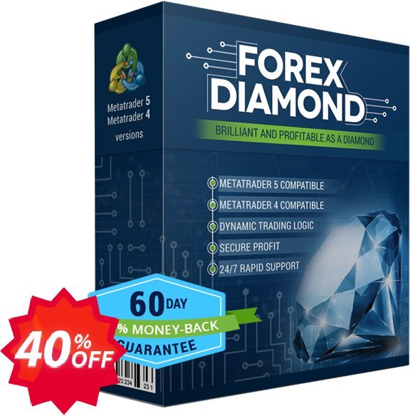 Forex Diamond EA Coupon code 40% discount 