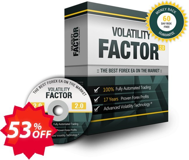 Volatility Factor 2.0 Coupon code 53% discount 