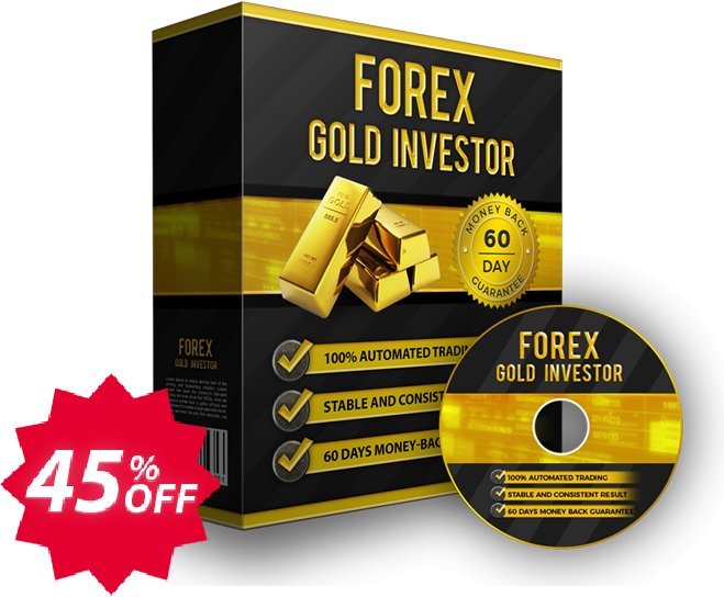Forex Gold Investor Coupon code 45% discount 