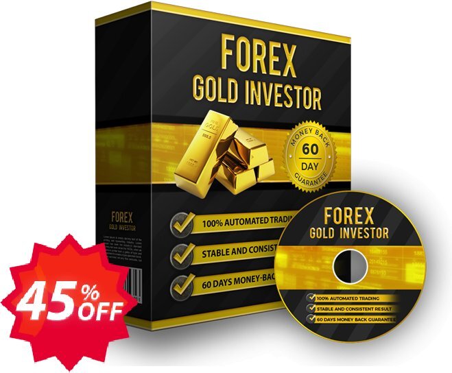 Forex Gold Investor Coupon code 45% discount 