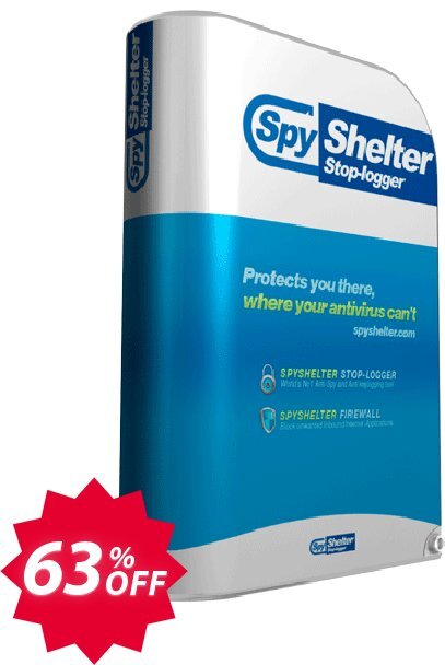 SpyShelter Silent Anti Keylogger Coupon code 63% discount 