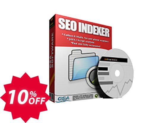 GSA SEO Indexer Coupon code 10% discount 