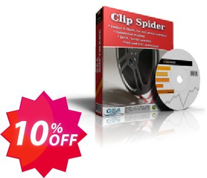 GSA Clip Spider Coupon code 10% discount 