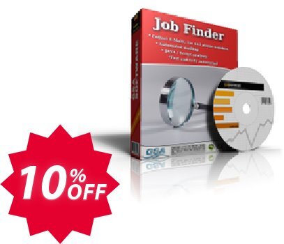 GSA JobFinder Coupon code 10% discount 